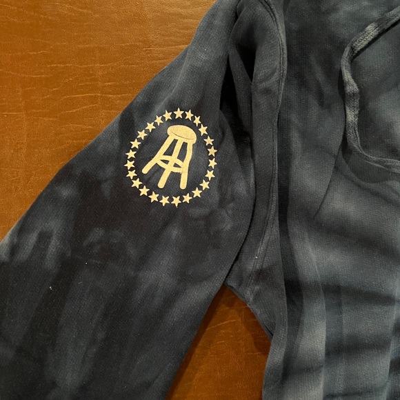 Barstool Sports Hungover Blue Tie Dye Hoodie Sweatshirt - Size XL - Picture 6 of 12